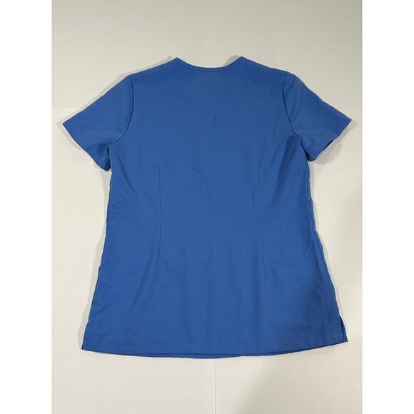 Figs Casma Three-Pocket Scrub Top CEIL BLUE XS - Picture 3 of 4